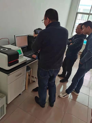 東華理工大學，低溫差示掃描儀交機培訓完成